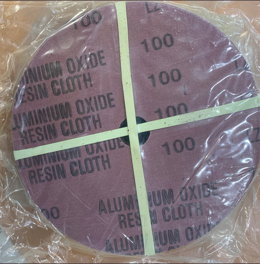 7" x 7/8" (4 slits) Professional Aluminum Oxide Resin Cloth Disc