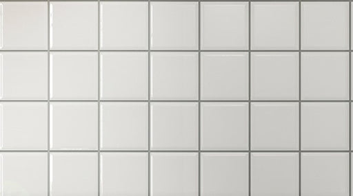 Orly WHITE ATM Ceramic Wall Tile 4" x 4'