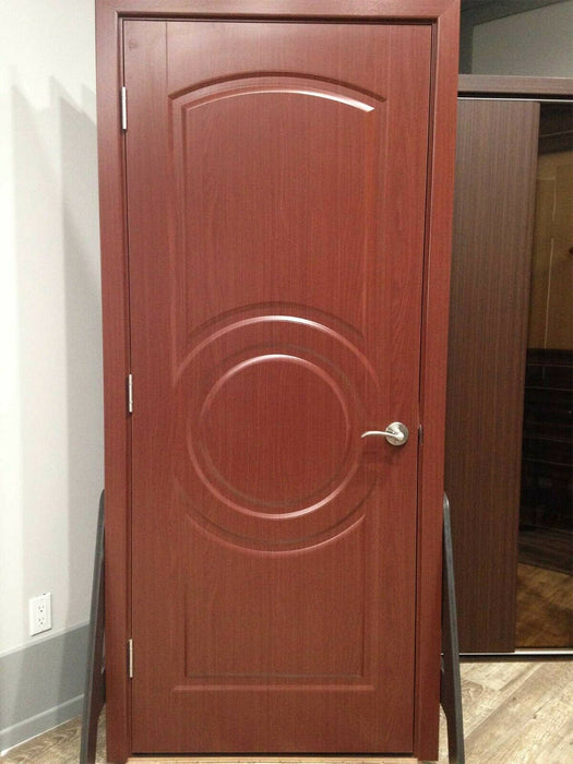 Interior Door PVC Prefinished MDF with Circle Center Panel - different sizes
