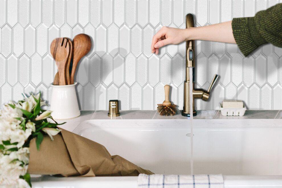 ROYAL092 Glass and Marble Mosaic 10" x 12" - sold by piece