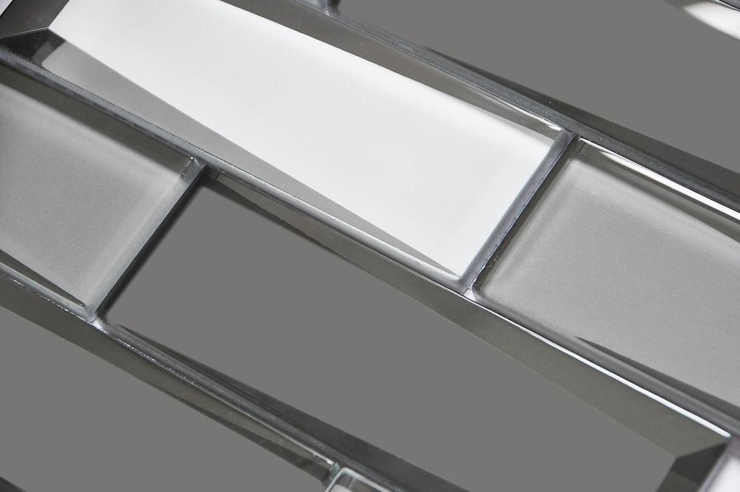 ROYAL123 Glass Mosaic 11.50"x 11.75"x 0.32"- sold by piece