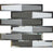 ROYAL123 Glass Mosaic 11.50"x 11.75"x 0.32"- sold by piece