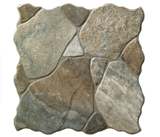 Siena Canet Jet Gris Porcelain Floor Tile 18" x 18"