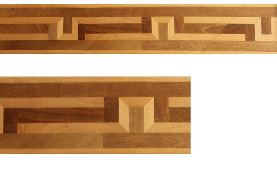 Border #4 Solid Hardwood Unfinished