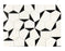 Arya Marble Hexagon Magnolia Black Thasso White Ott Mosaic