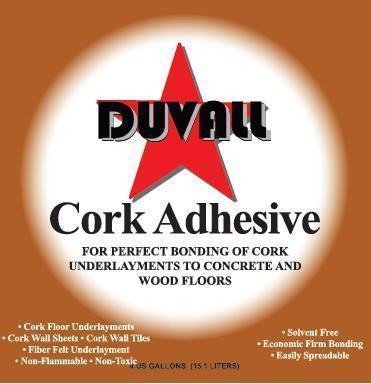 Duvall Cork Adhesive 4 Gal